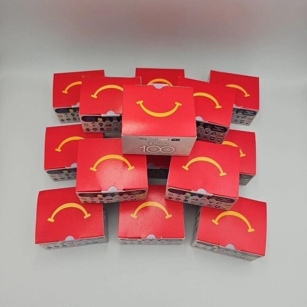 2023 Disney 100 Years McDonald's Happy Meal Toy‎ Figures Lot New with Boxes